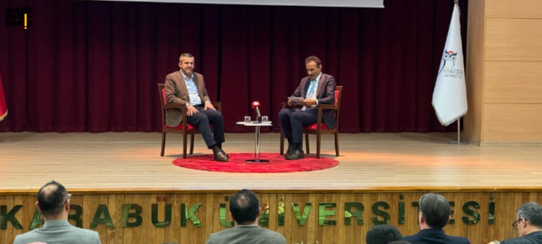 Özkan Çetinkaya, üniversite öğrencileriyle kariyer deneyimlerini paylaştı.