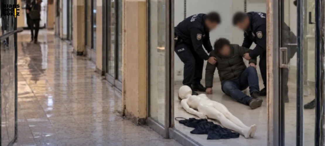 Zonguldak’ta cansız mankenle cinsel davranış iddiası polisi harekete geçirdi.