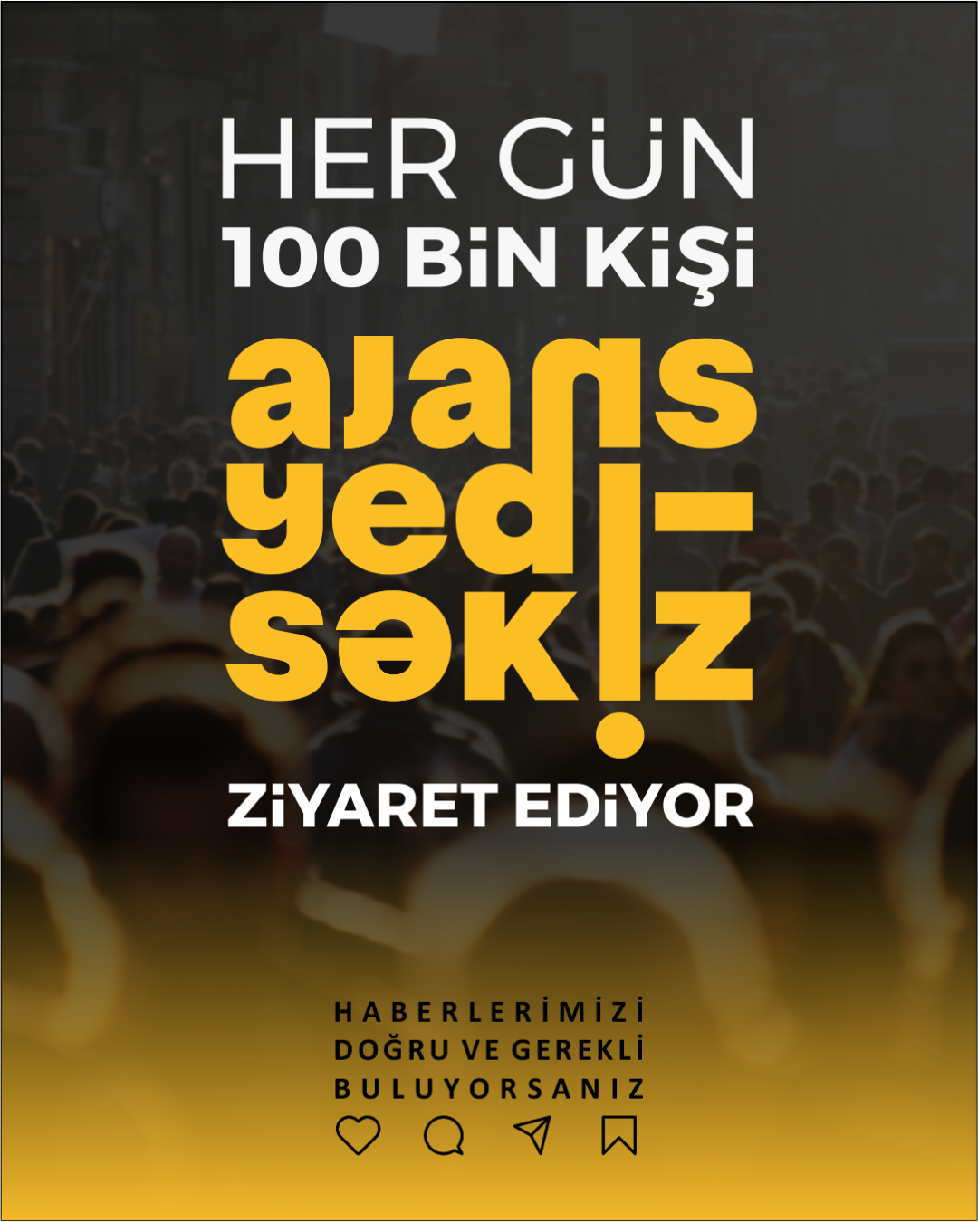 Ajans YediSekiz 2 Yaşında!