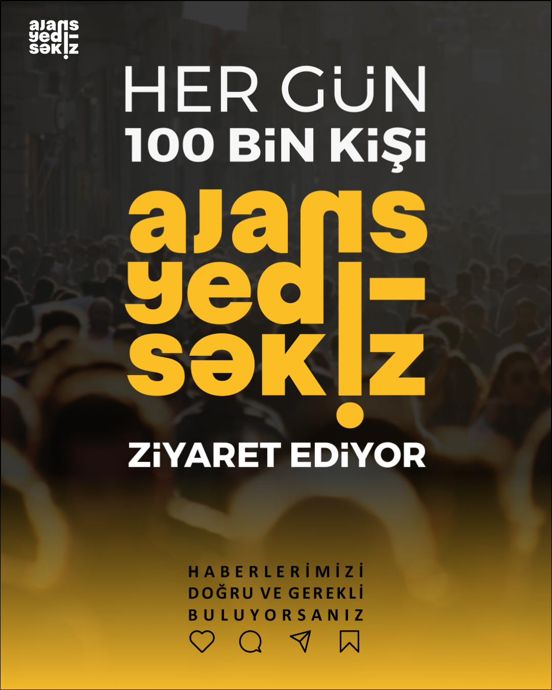 Ajans YediSekiz 2 Yaşında!