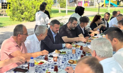 Başkan Çetinkaya, göreve geldiğinin 100. günü ile ilgili basın toplantısı düzenlendi.