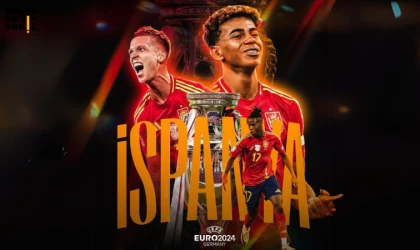 Euro 2024'te İngiltere’yi 2-1 mağlup eden İspanya,Avrupa Şampiyonu oldu.