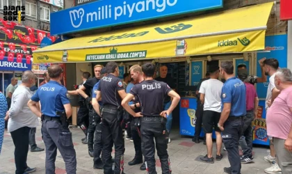 Şans oyunu sonucu para kaybeden şahıs büfeye ateş açtı.