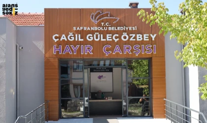 Yeni binasıyla Safranbolu Belediyesi Hayır Çarşısı, halkına daha geniş kapsamlı hizmet sunuyor.