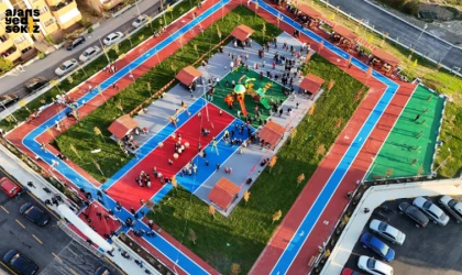 Karabük Belediyesi’nden vatandaşlara 2.500 m²’lik yeni nefes alanı.