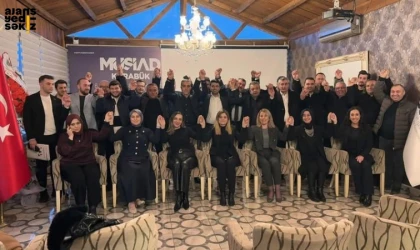 MÜSİAD Karabük Şubesi'nde Başkanlık Koltuğu Gökhan Sabır'ın oldu.
