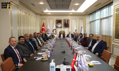 MHP Karabük Teşkilatı, Öz Çelik-İş Sendikası Genel Merkezini ziyaret etti.