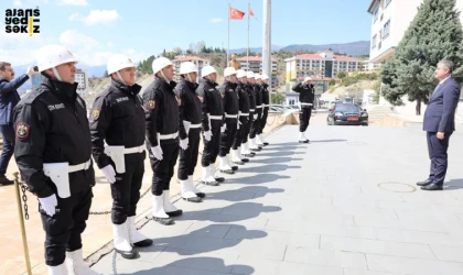 Vali Yavuz’dan Emniyet’e Polis Günü Kutlaması.