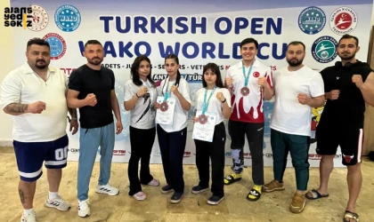 Karabük’ün 3 sporcusu dünya kürsüsünde.