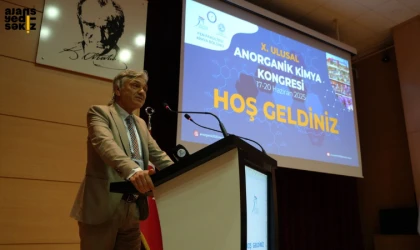 10. Ulusal Anorganik Kimya Kongresi KBÜ’de tamamlandı.