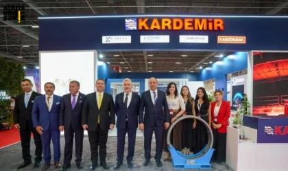 KARDEMİR, yerli ve milli üretim gücüyle stratejik çelik ürünlerini tanıttı.