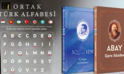 Abay ve Aytmatov'un Kitapları Ortak Alfabe ile Yayımlandı.