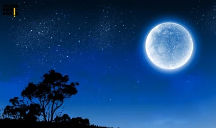 Ay, bu gece Dünya’ya 361 bin km yaklaşarak daha büyük ve parlak görünecek.
