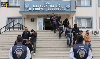 Karabük merkezli 7 ilde düzenlenen operasyonda 14 kişi tutuklandı.