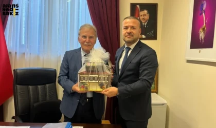 Sendika Yönetimi TBMM'de Mehmet Ali Şahin'i Ziyaret Etti.