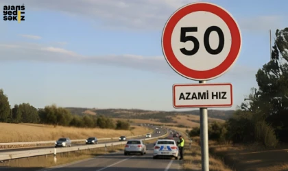 Seyir hızını birden 50 km’ye kadar düşüren 19 bin 46 hız levhası söküldü.