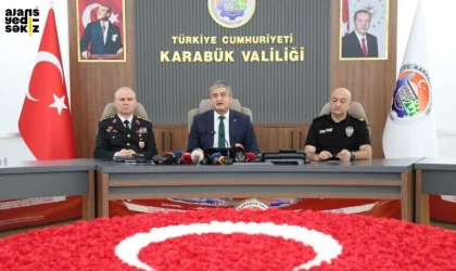 Vali Yavuz:35 Operasyonda 12 Tutuklama, 833 Asayiş Olayı Kaydedildi.