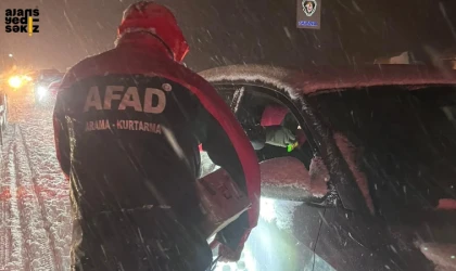 Bolu/Gerede – Karabük – Çankırı/Çerkeş yollarında destek aralıksız sürüyor.