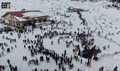 Kışın kalbi Keltepe'de attı: Kayak Şöleni, renkli etkinliklerle Karabük'e can verdi.