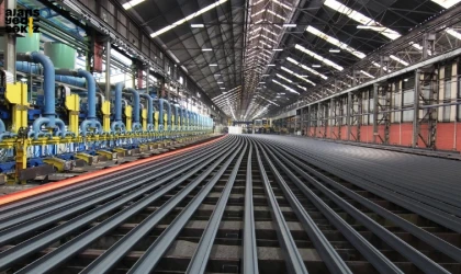 Yurt içi demiryolu projelerinde kullanılmak üzere 22.980 ton ray satışı yapıldı.