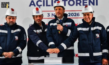 2 No’lu Sürekli Döküm Makinesi törenle devreye alındı, Bakan Bayraktar’dan tam destek.