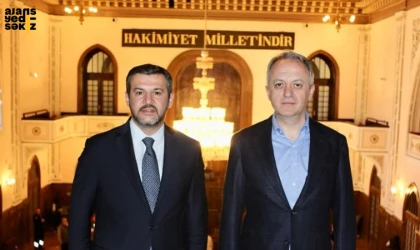 Başkan Çetinkaya, Kültür ve Turizm Bakan Yardımcısı ile bir araya geldi.