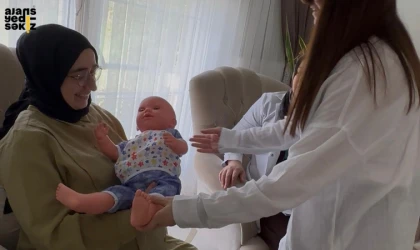 İl Sağlık Müdürlüğü anne ve bebek sağlığına yönelik saha desteğini sürdürüyor.