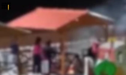 Şehit Şendoğan Topçu Tema Parkı’nda ateş yakarak zarar verenler savcılığa bildirildi.