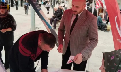 Yeniden Refah Partisi imza kampanyasında 2 bin 571 destek topladı.