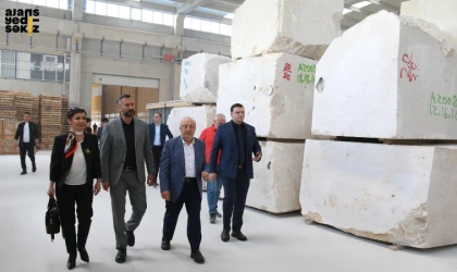 Afyon'da Mermer sektörü temsilcileriyle iş birliği ve markalaşma görüşmeleri gerçekleştirildi.