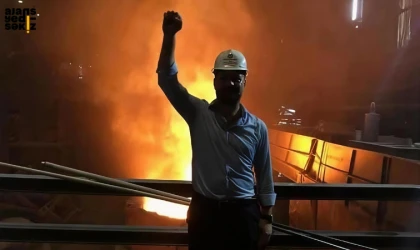 Karabük'ün her sokağında her fabrikasında, işçinin alınteri emeği ve mücadelesi vardır.