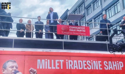 Özel, "Millet İradesine Sahip Çıkıyor" mitinginin 107'sinde Karabük'ten seslendi.