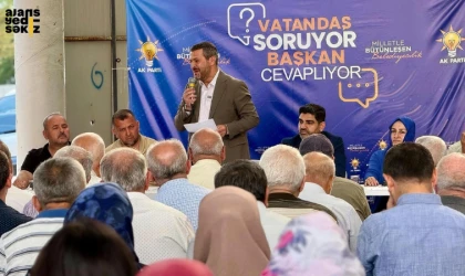 AK Parti'nin yeni programı Karabük'te 100. Yıl Mahallesi'nde başladı.