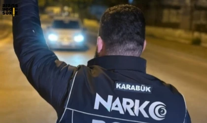 Karabük'te 7 ayrı operasyonda 9 şüpheliye işlem yapıldı, 1 kişi tutuklandı.