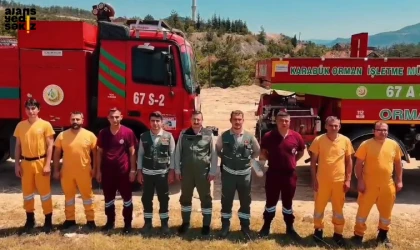 Karabük'te orman işçileri zorlu mücadele için fiziksel eğitimlerini sürdürüyor.