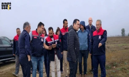 Kırsal Dezavantajlı Alanlar Kalkınma Projesi kapsamında saha incelendi.